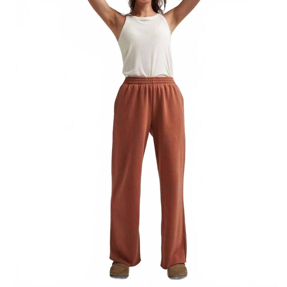 Richer Poorer Women's Terracotta Wide Leg Pants